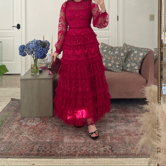 Needle & Thread Dresses & Skirts - Red needle and thread dress size 4